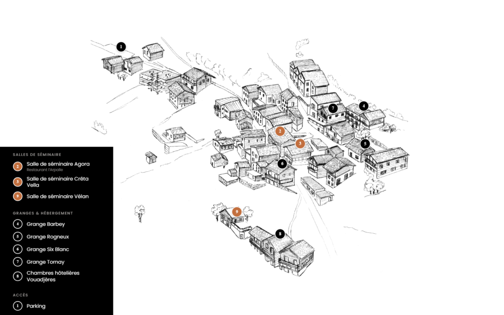 Village de Commeire — Plan_FR Village de Commeire — Plan_FR